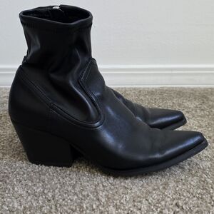 Dolce Vita Black Ankle Booties